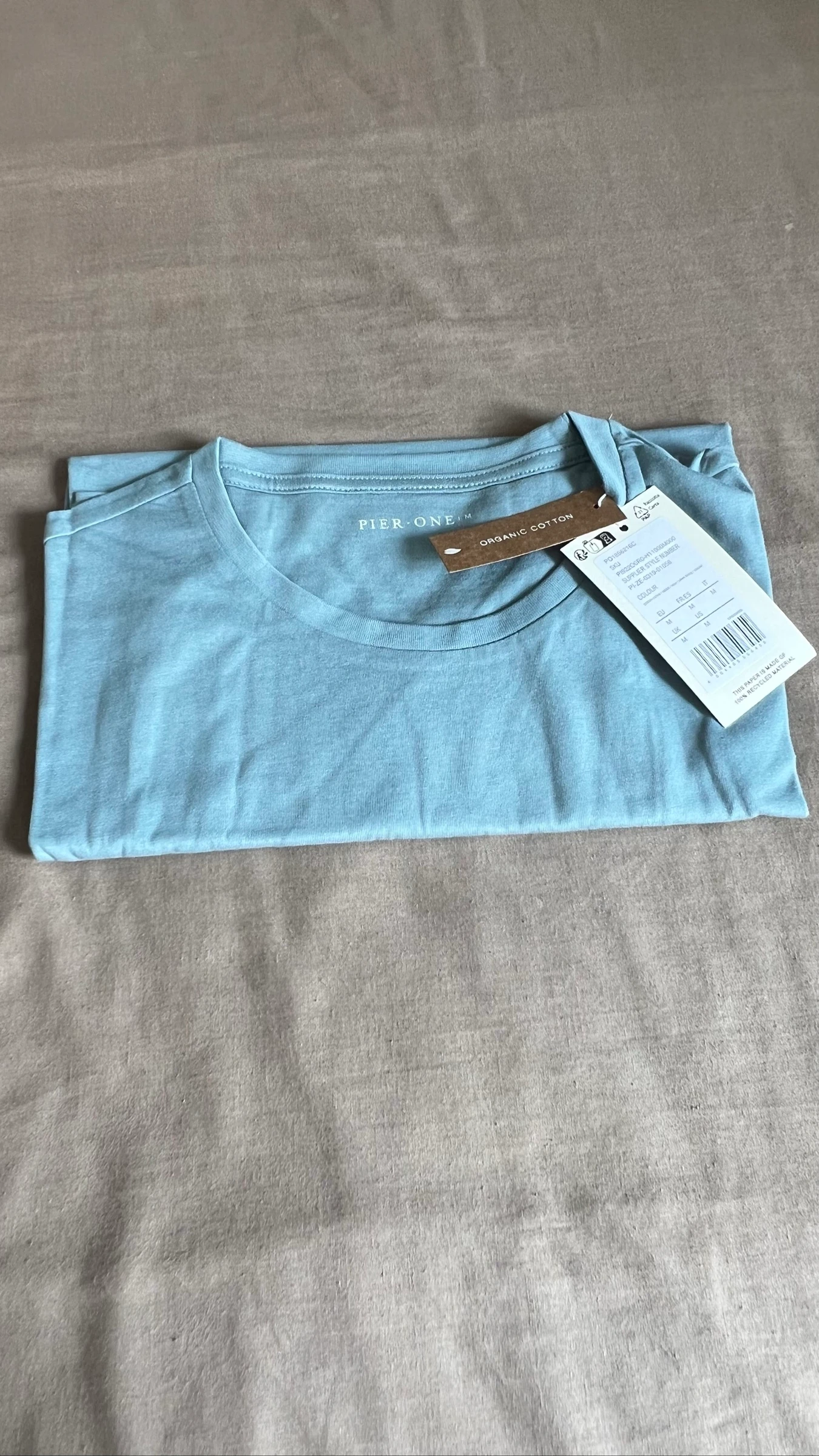Camiseta ligera azul claro para hombre – photo 2